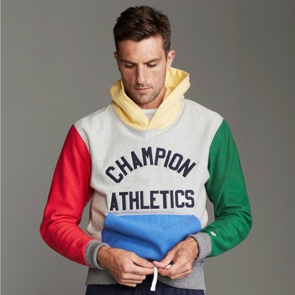 Champion x Todd Snyder Colorblock Hoodie
